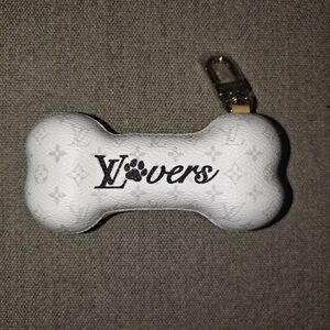Louis Vuitton Bone Key Holder Bag Charm